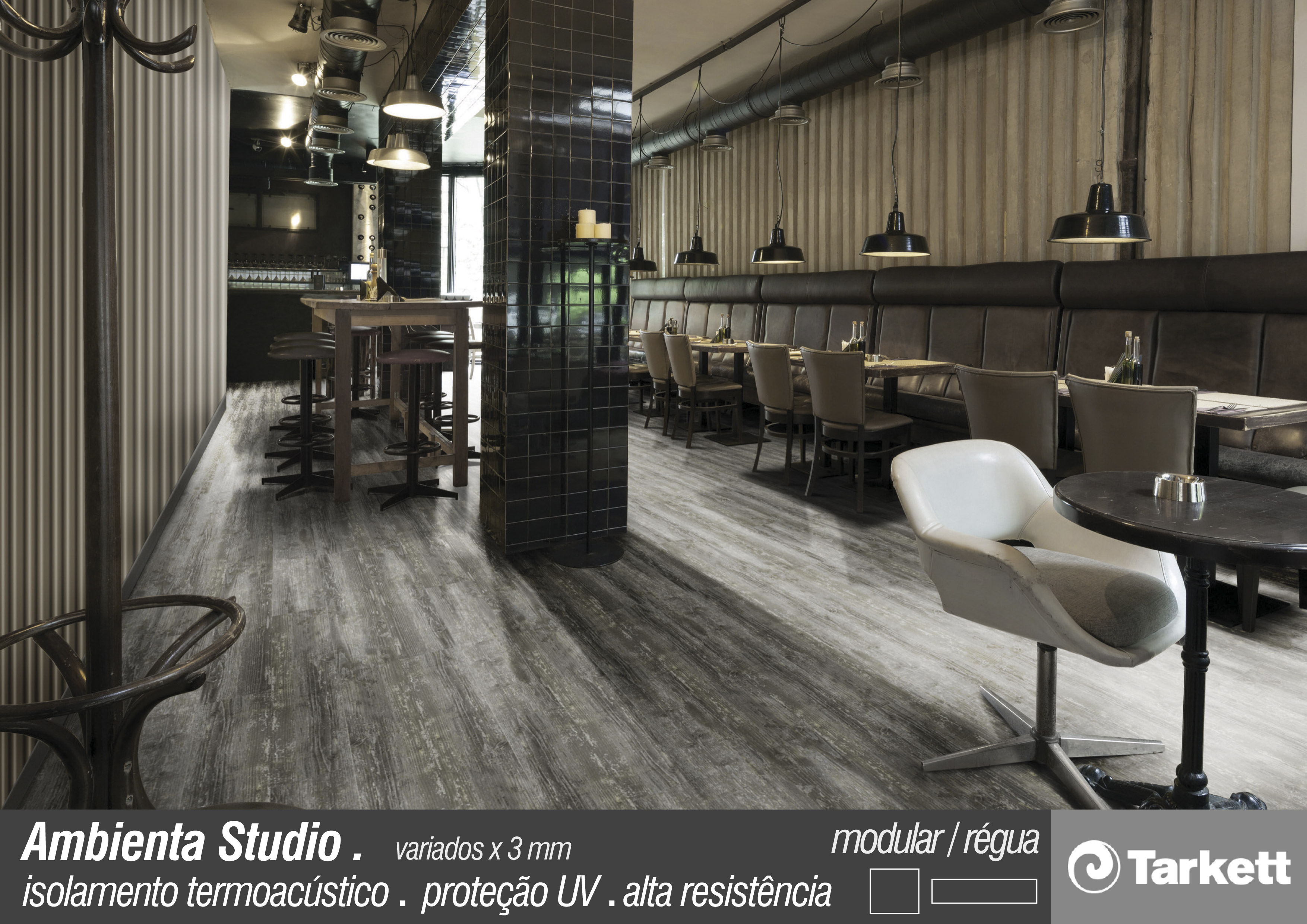 MODULAR/RÉGUA AMBIENTA STUDIO TARKETT